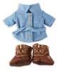 Disney NuiMOs Collection Outfit Dress and Cowboy Boots Set New with Card