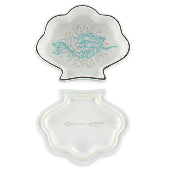 Disney Parks Nautical The Little Mermaid Ariel Art Nouveau Seashell Box New