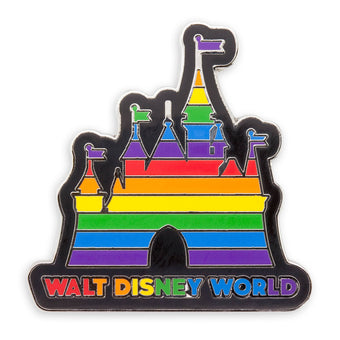 Disney Parks Rainbow Collection Fantasyland Castle Pin Walt Disney World 2020