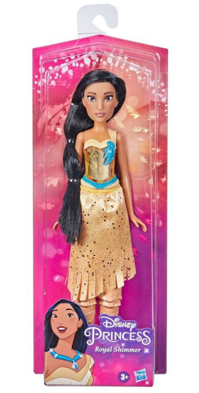 Disney Princess Royal Shimmer Pocahontas Doll New with Box