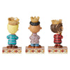 Jim Shore Peanuts Christmas Pageant Set Three Wise Men Figurine New with Box