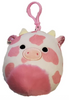 Squishmallows Clip On Keychain Evangelica Pig Plush Toy New With Tag