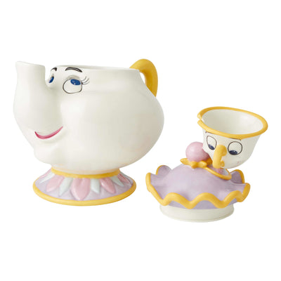 Enesco Disney Ceramics Mrs. Potts and Chip Cookie Jar New with Box