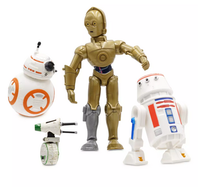 Disney Star Wars Droid Action Figure Set Toybox New with Box