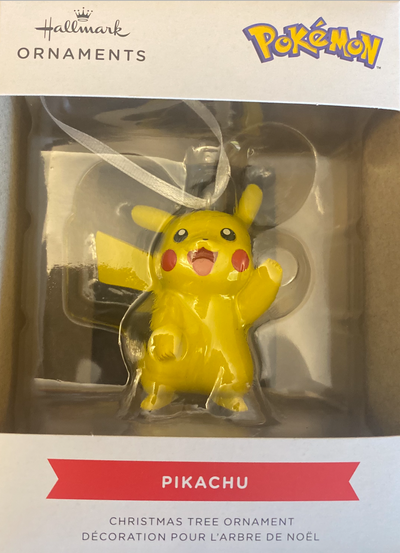 Hallmark 2021 Pokémon Pikachu Christmas Ornament New With Box