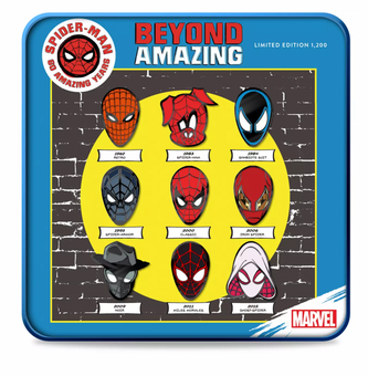 Disney D23-Exclusive Marvel's Spider-Man Amazing 60th Pin Set Limited New Tin