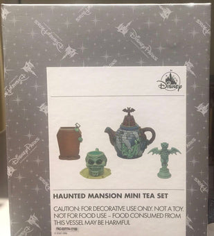 Disney Parks Haunted Mansion Mini Tea Set New with Box