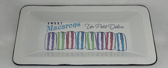 Disney Parks Epcot France Sweet Macaroons Un Petit Delice Appetizer Tray New