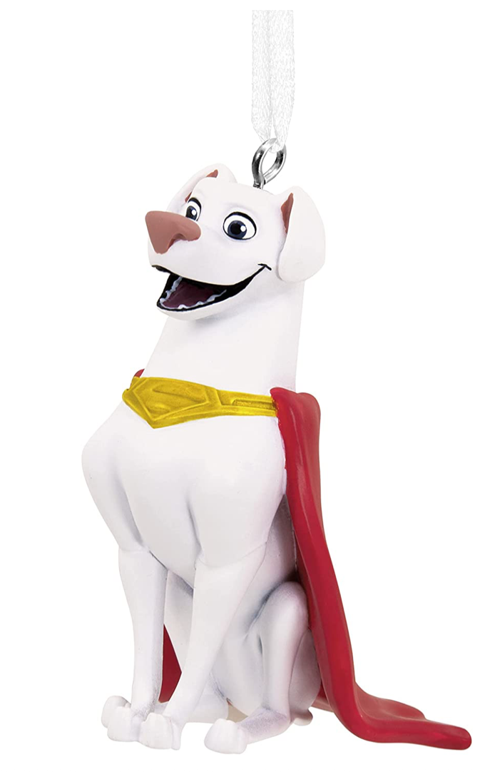 Hallmark 2022 DC League of Super-Pets Krypto Christmas Ornament New With Box