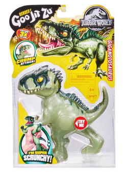 Goo Jit Zu Jurassic World Stretch Heroes Chomp Attack Giganotosaurus New Sealed