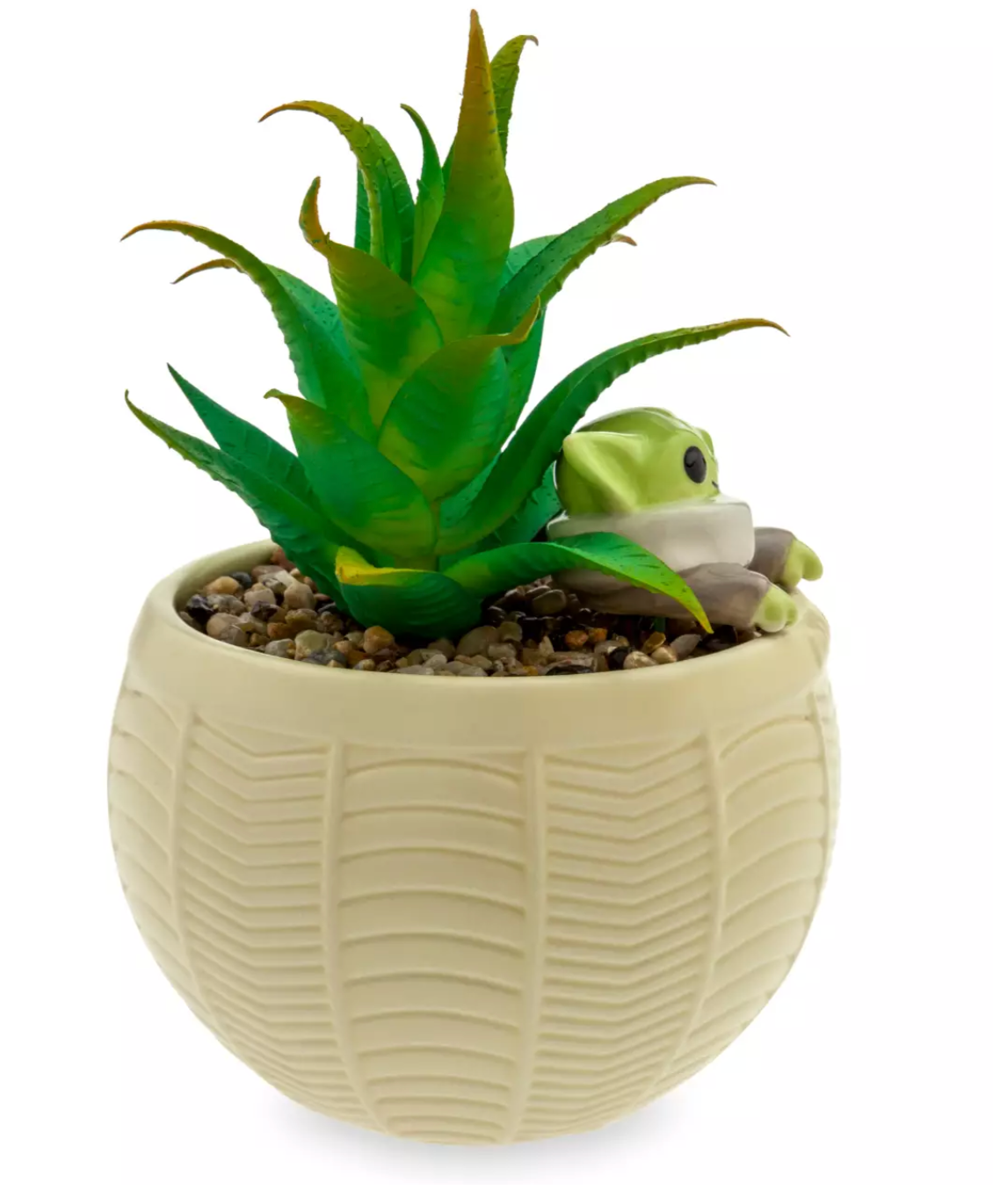 Disney Parks Star Wars The Mandalorian Grogu Succulent Planter New