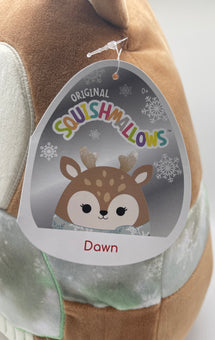 Original Squishmallows Dawn Christmas Holiday 12" Large Plush 2021 New With Tag