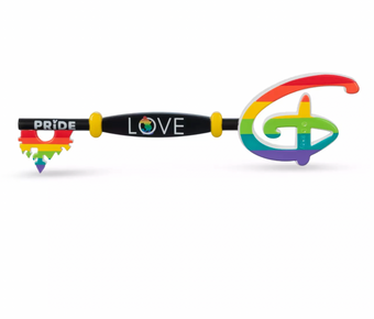 Disney Belong Believe Be Proud Love Collectible Key Special Edition New with Box