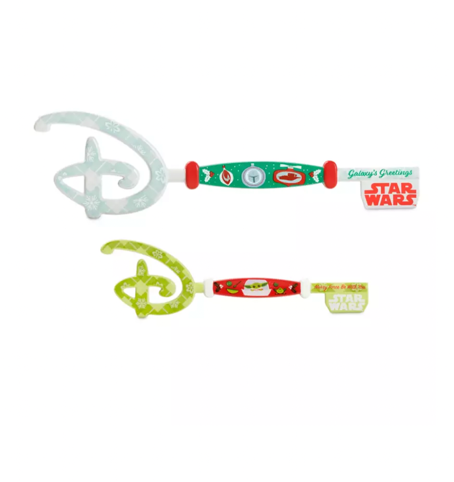 Disney Star Wars The Mandalorian Holiday Collectible Key Set New with Box