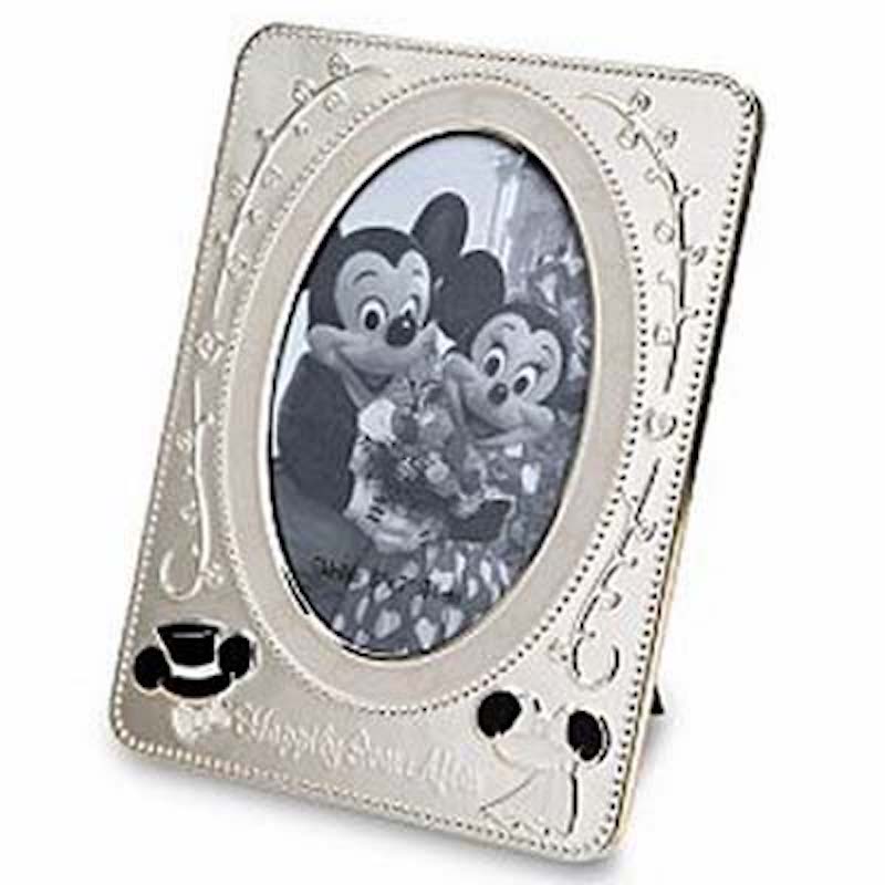 Disney Parks Mickey & Minnie Wedding Happily Ever After Photo Frame New with Box