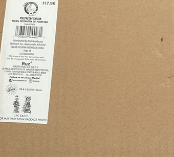 Dr Seuss Grinch Polynesian Decor New with Box