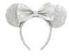 Disney Parks Minnie Magic Mirror Metallic Sequined Ear Headband New with Tag