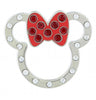 Disney Parks Minnie Mouse Icon Jeweled Pin New with Card