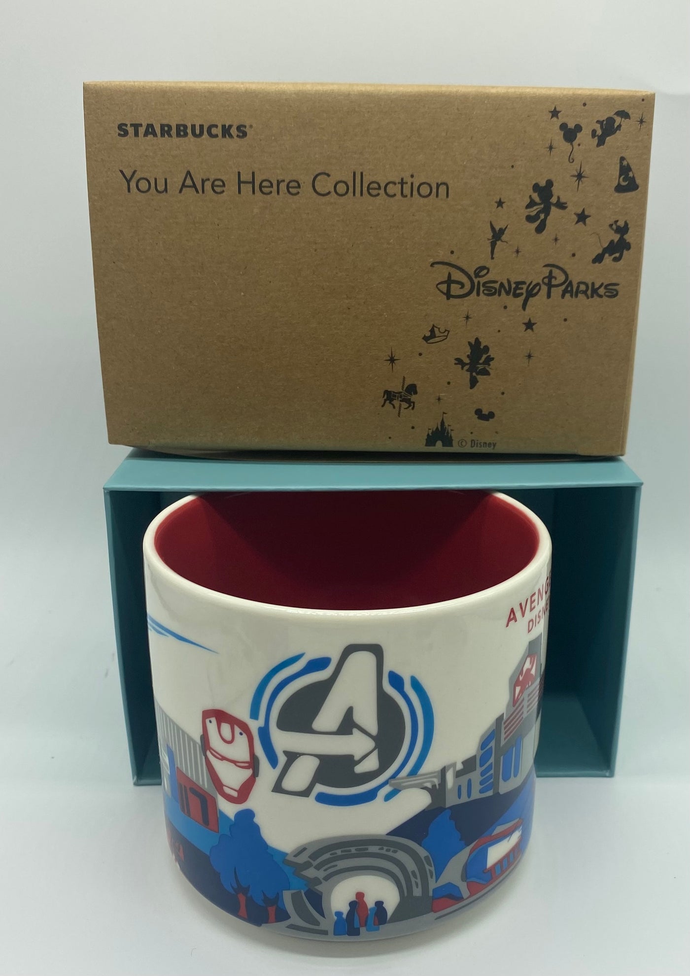 Disney Disneyland Paris Avengers Campus Starbucks Coffee Mug New with Box