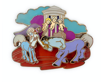 Disney 80th Fantasia Centaur and Cherub Limited Pin New with Card