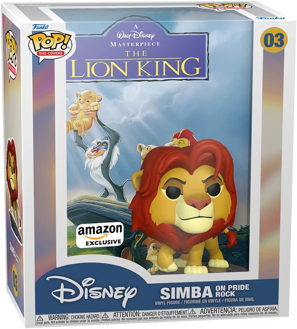 Funko Pop! VHS Cover Disney The Lion King Simba New Sealed