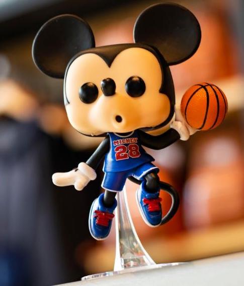 Disney Parks Mickey Mouse Pop NBA Experience Funko Pop Vinyl New With Box