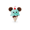 Disney Parks Mickey Mouse Ice Cream Cone Wishables Plush Micro New with Tags