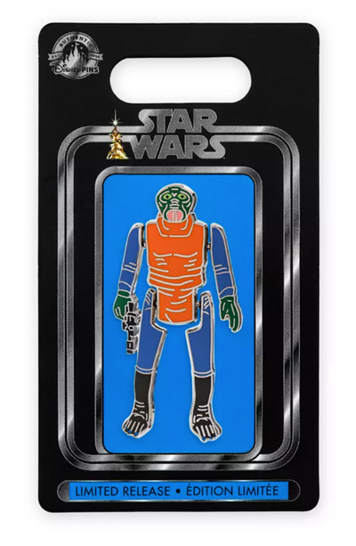 Disney Parks Star Wars Walrus Man Action Figure Pin New With Card