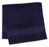 Disney Parks Mickey Icon Cotton Hand Towel Navy New With Tags
