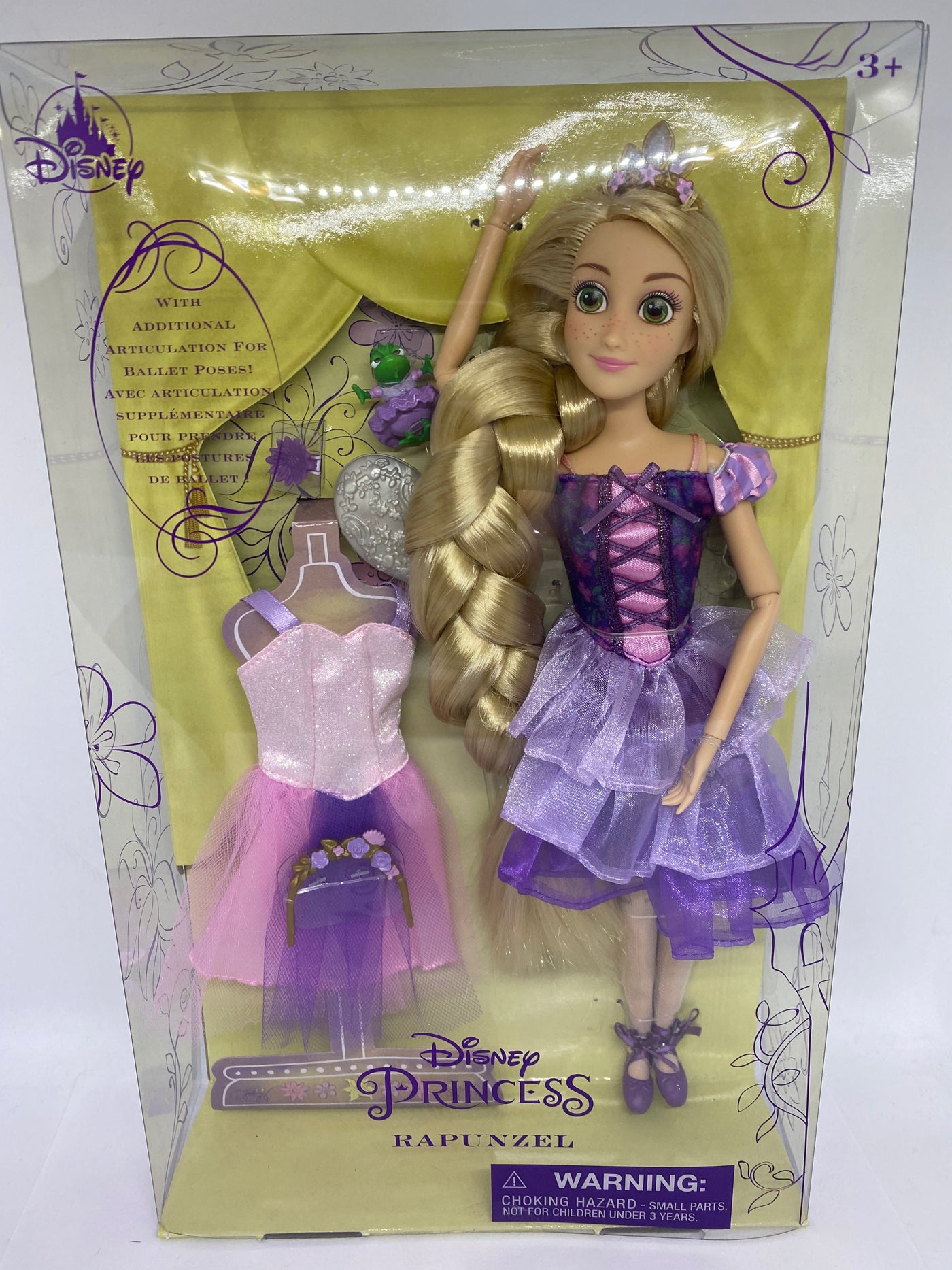 Disney Store Princess Rapunzel Ballet Doll New with Box