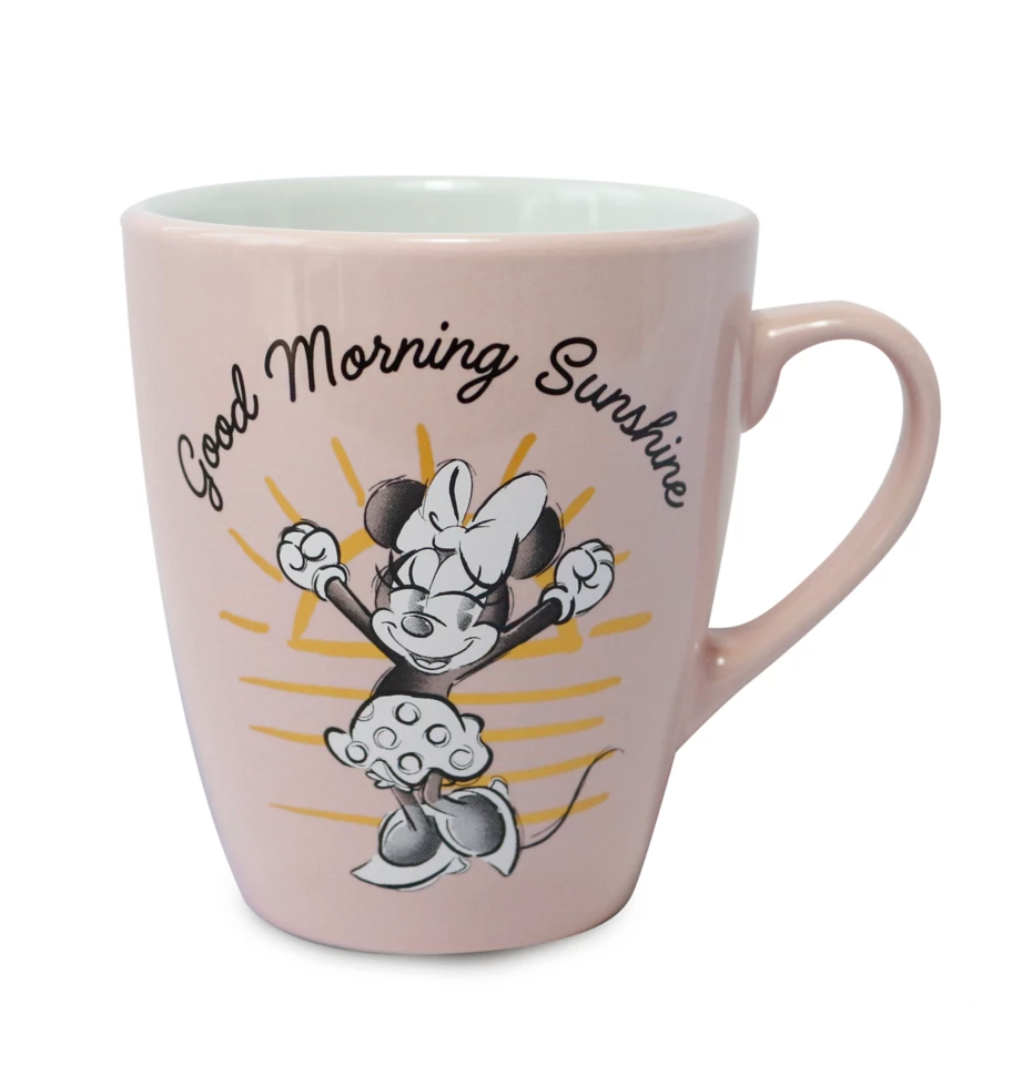 Disney Minnie Mouse Good Morning Sunshine Ceramic Coffee Mug New