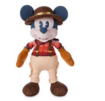Disney 50th Mickey The Main Attraction Big Thunder Mountain Railroad Plush New