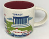 Starbucks You Are Here Collection Turkey Ceramic Coffee Mug New W Box