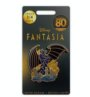Disney Chernabog Pin Fantasia 80th Anniversary Limited Release New with Card