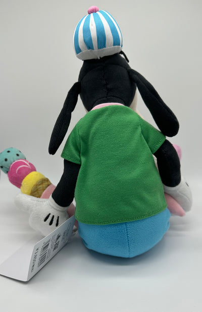 Disney Store Japan Authentic Goofy with Ice Cream Plush New with Tag