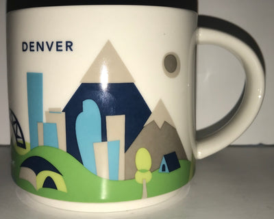 Starbucks You Are Here Collection Denver Colorado Ceramic Coffee Mug New