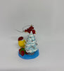 M&M's World Red and Yellow Tree White Resin Christmas Ornament New with Tag