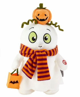 Hallmark Musical Trick 'n' Treat Ghost Stuffed Animal With Motion 12.75" New