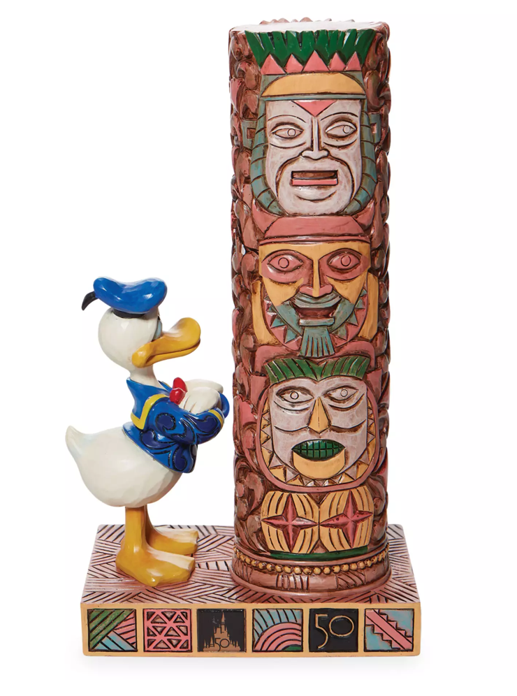 Disney Parks Jim Shore 50th Donald Enchanted Tiki Room Figurine New With Box