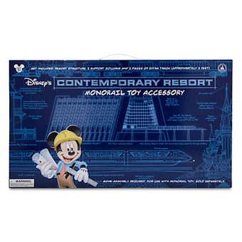 Disney Parks Contemporary Resort Monorail Play Set Accessory New with box