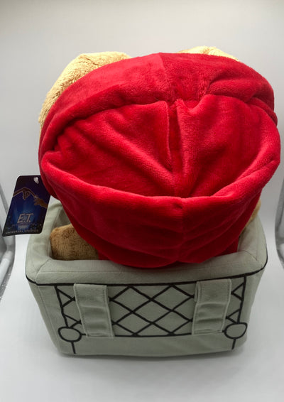 Universal Studios E.T. Extra Terrestrial in Basket Plush New with Tags