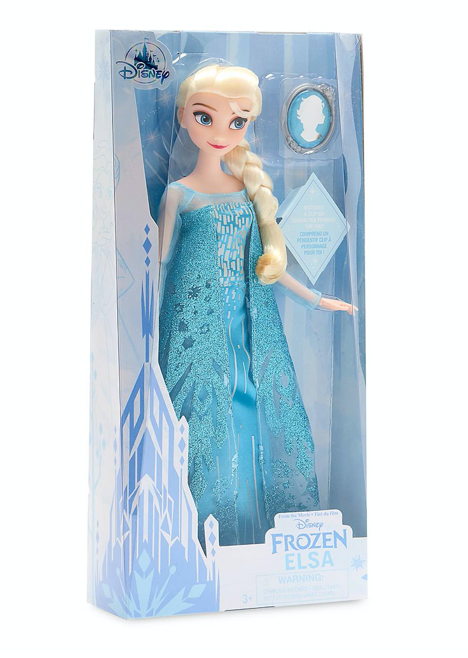 Disney Frozen Classic Doll with Pendant Elsa New with Box