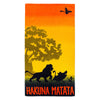 Disney Parks The Lion King Hakuna Matata Beach Towel New with Tags