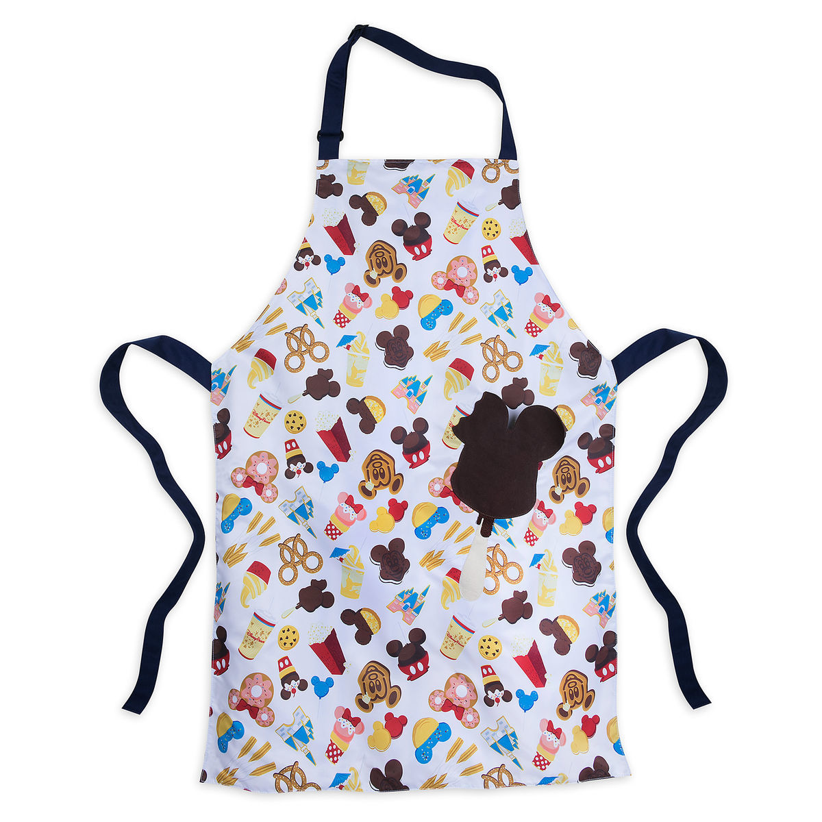 Disney Parks Mickey and Friends Food Icons Apron for Adults New with Tags