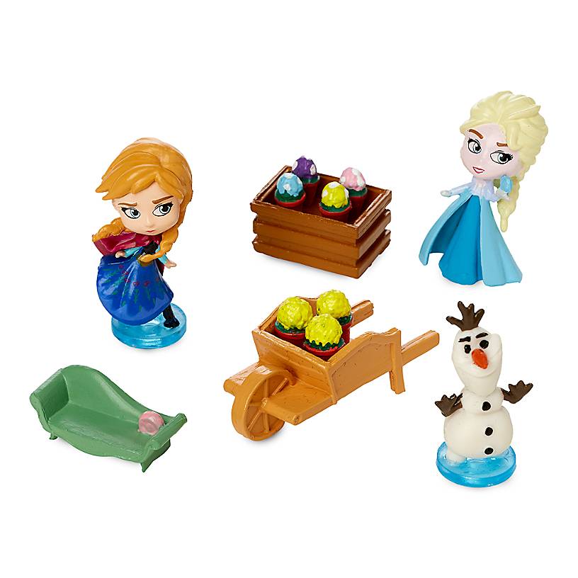 Disney Parks Frozen Storybook Playset New with Box