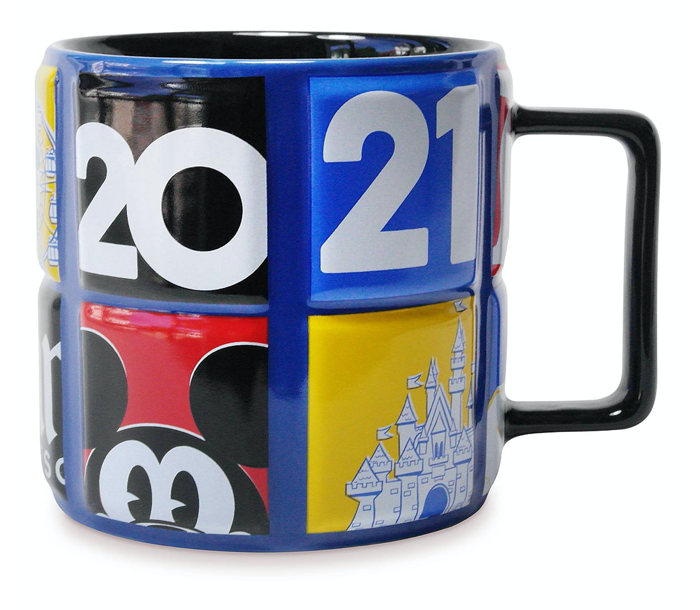 Disney Parks Disneyland 2021 Mickey and Friends Ceramic Coffee Mug New
