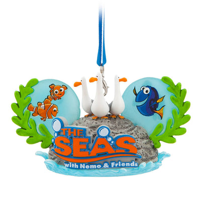 Disney Parks The Seas with Nemo & Friends Ear Hat Ornament Epcot New with Tag