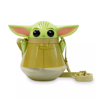 Disney Parks Star Wars The Mandalorian The Child Flip Top Canteen for Kids New