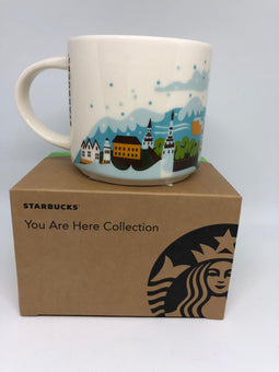 Starbucks You Are Here Russia Ceramic Coffee Mug New with Box