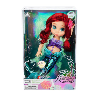 Disney Animators Collection Special Edition Ariel Doll The Little Mermaid 15''